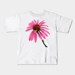 Purple Coneflower & Honeybee Kids T-Shirt